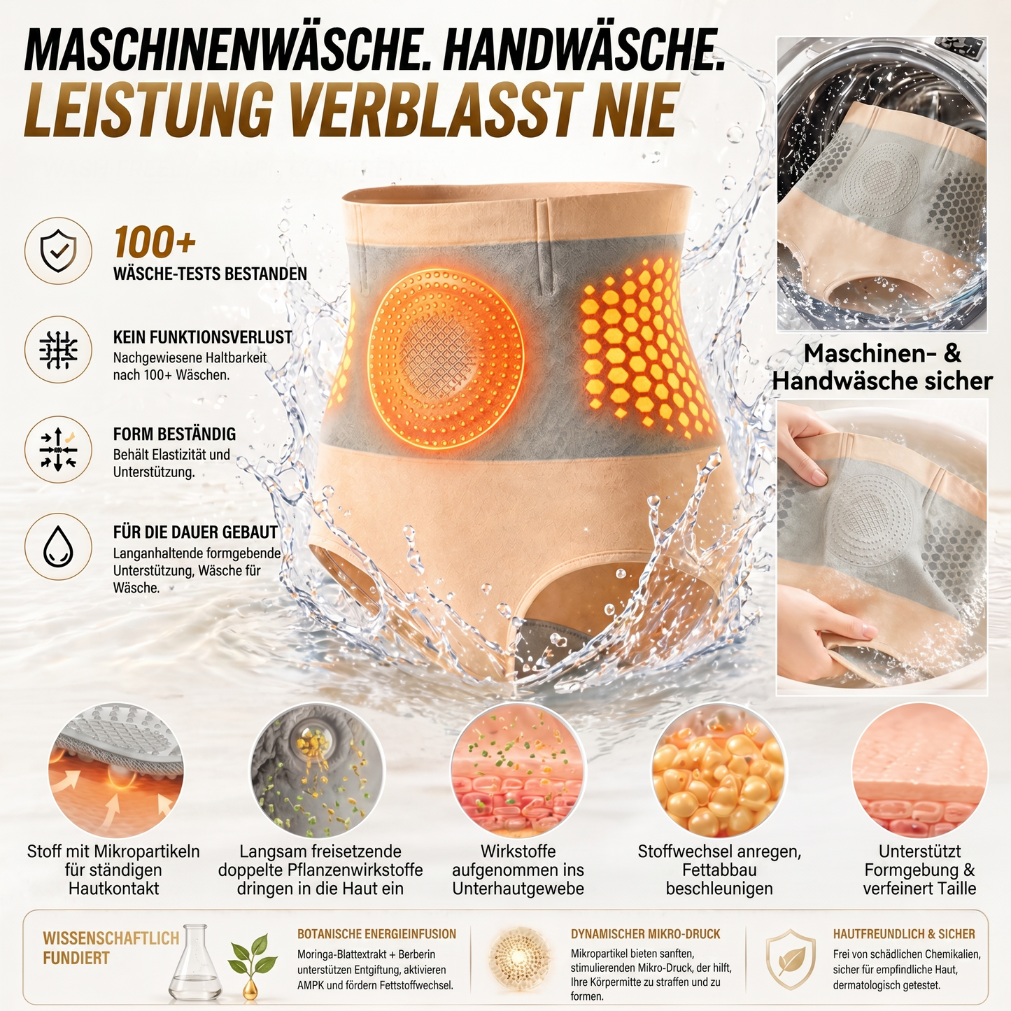 Offizieller Markenstore 🥇 𝐏𝐀𝐔𝐑𝐀𝐉𝐔® 2026 4-in-1 Mikropartikel-ShapingShorts⚡