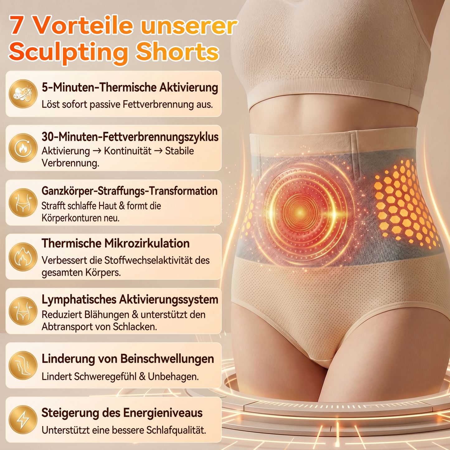 Offizieller Markenstore 🥇 𝐏𝐀𝐔𝐑𝐀𝐉𝐔® 2026 4-in-1 Mikropartikel-ShapingShorts⚡